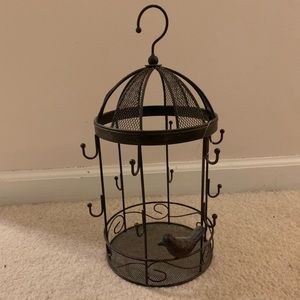 Hanging jewelry organizer